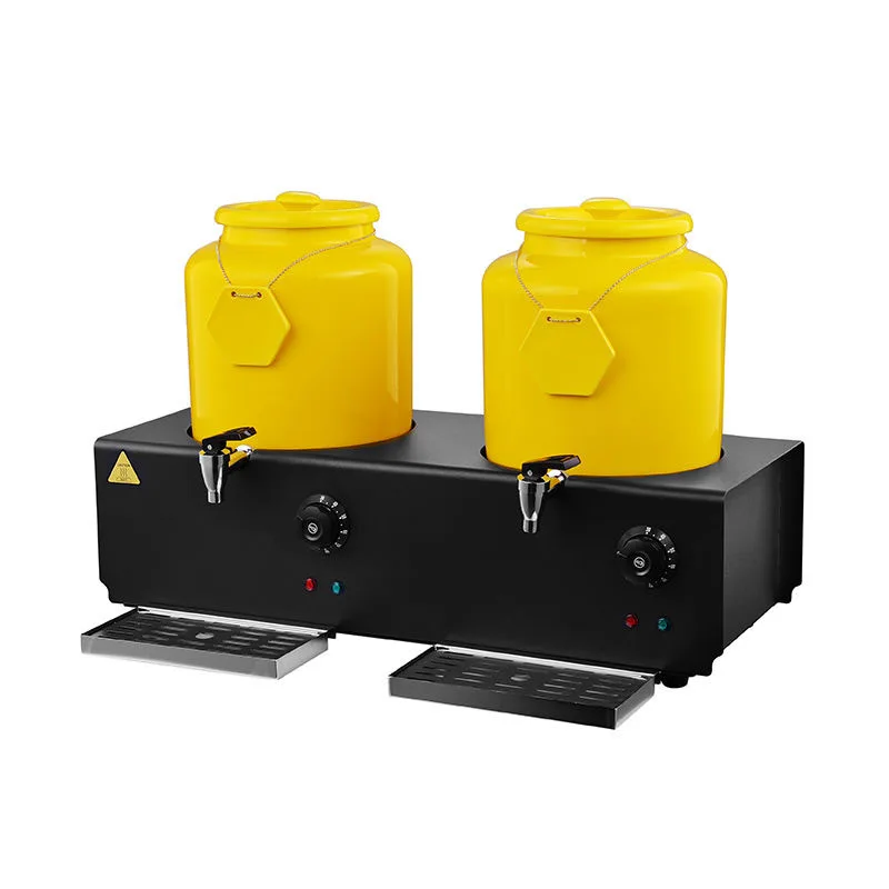 

4 liters ceramic milk tripod 10 liters hotel breakfast buffet stove soy milk coffee flower tea electric heating and insulation