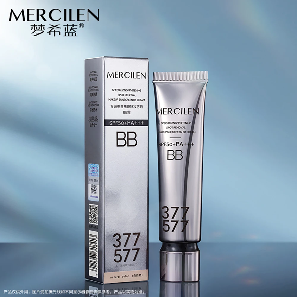 30g Natural Concealer Sunscreen Whitening Cream Makeups Waterproof Sweatproof Dry Skin Oil Skin Face Care Makeup Products
