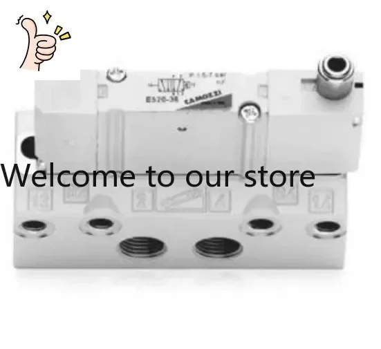 2025.4 CAMOZZI Kangmaosheng Pneumatic Valve E620-33 E620-C33 Three-position Five-way Pneumatic Valve