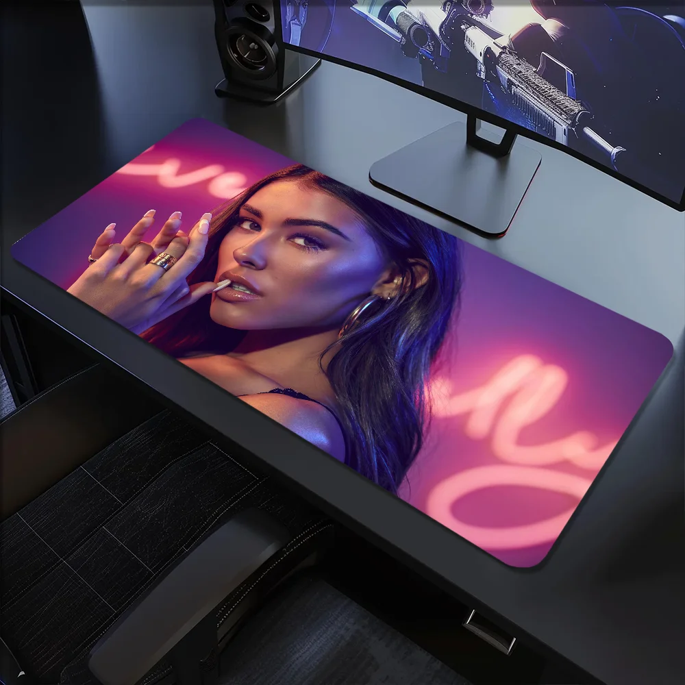 Singer M-Madison Beer Mouse Pad Large Desk Mat Keyboard Ergonomic Office Rubber PC Non-slip Anti-fray Home Custom
