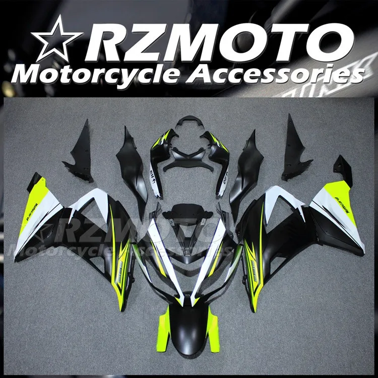 4Gifts New ABS Fairings Kit Fit For KAWASAKI ZX-6R 13 14 15 16 17 636 2013 2014 2015 2016 2017 2018 Bodywork Set Matte Custom