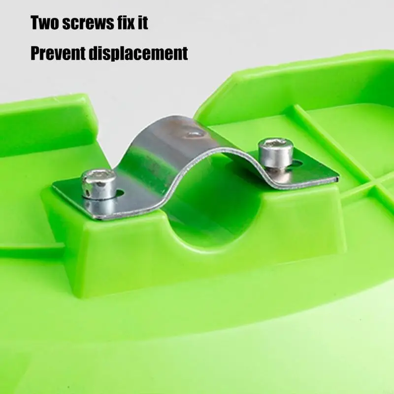 A0KE All Season Mower Deflector Accessory Universal Fit For Residential Trimmers Shatterproof Recyclable Plastic Construction