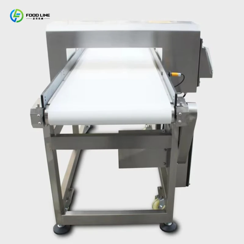 Food Metal Detector Stainless Steel Multi-Freq Anti-Interference AutoReject for Liquid Sauce Powder Cream Puree Syrup Line