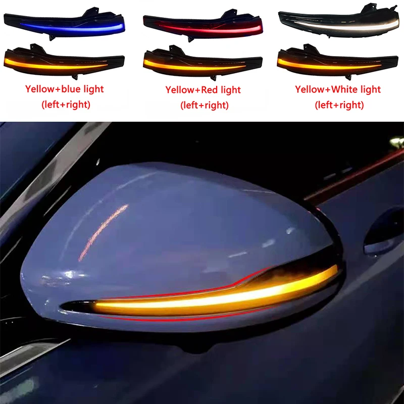 Dynamic Blinker Turn Signal Led For Mercede For Amg W205 W213 W222 Glc Sequential Sides Wing Rearview Mirror Indicator Lights