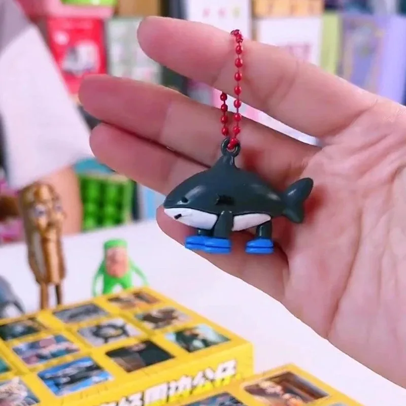 12 กริดอิตาเลี่ยน Brainrot กล่องตาบอด Tung Tung Tung Sahur Tralalero Tralala ตุ๊กตาจี้ Mystery กล่องของเล่นเด็กของขวัญ