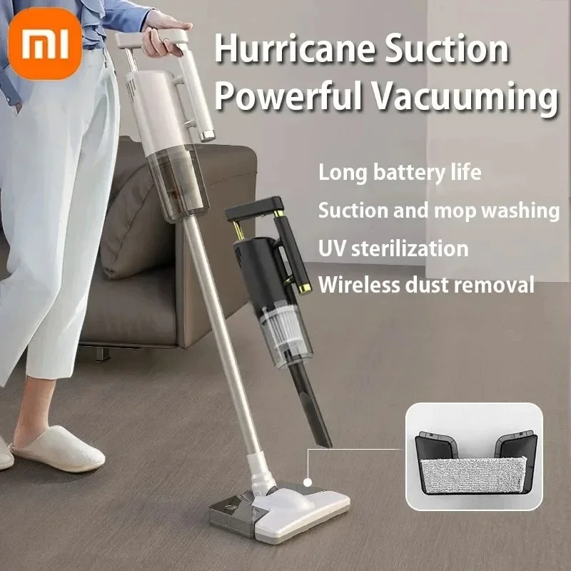 Xiaomi Handheld Vacuum Cleaner Wireless 5 in 1 Strong Suction Vacuum Cleaner Floor Mopping Machine Appliance For Car Home