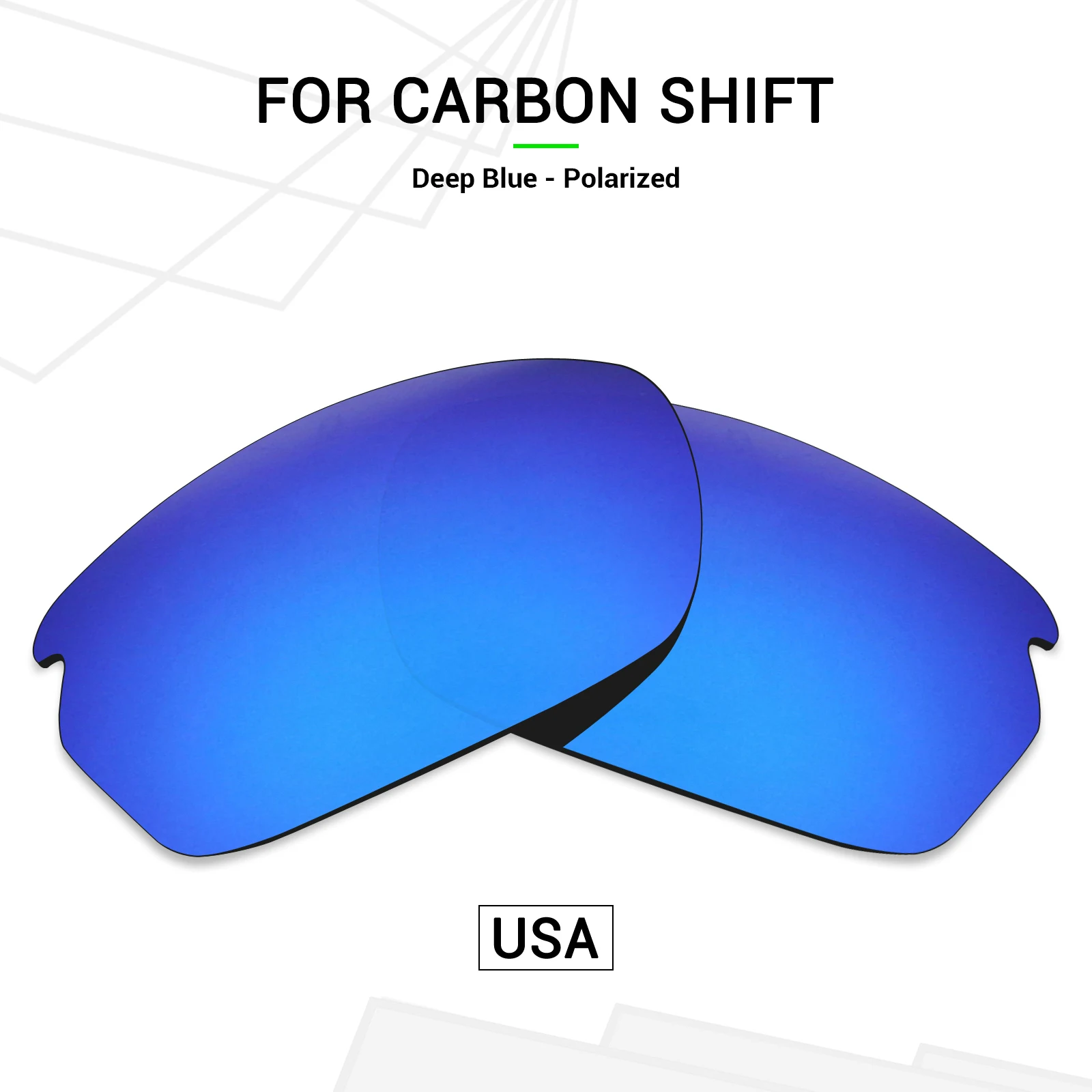 

Сменные поляризованные линзы SNARK, совместимые с солнцезащитными очками Oakley Carbon Shift OO9302 - 52 мм - несколько вариантов