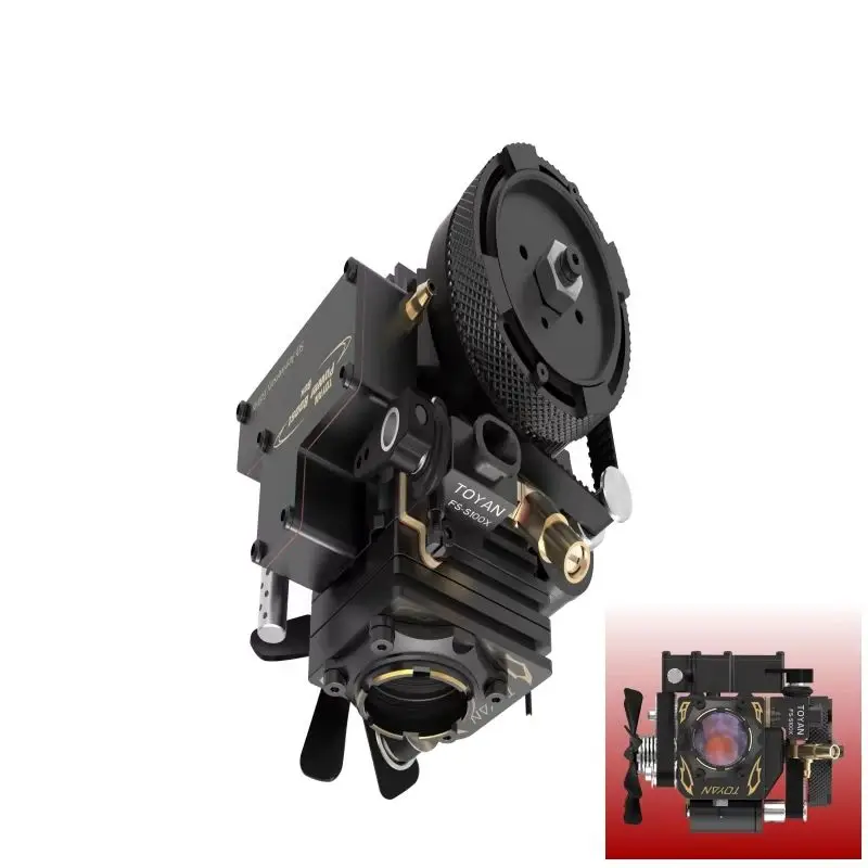 

TOYAN FS-S100X Single Cylinder Four Stroke Methanol Engine Model Finished Bare Machine, Suitable for Remote Controlled Car STEM