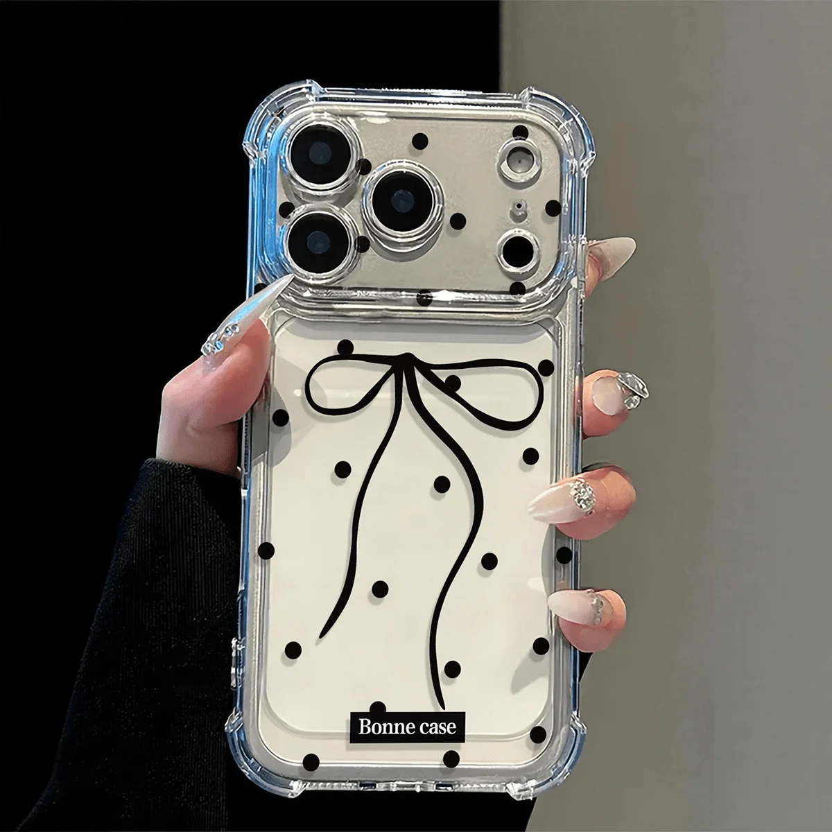 Minimal White Base Black Polka Dot Phone Case for Samsung Galaxy S26 S25 S24 S23 S22 S21 S20 Plus Ultra A73 A72 A52 A32 A25 A15