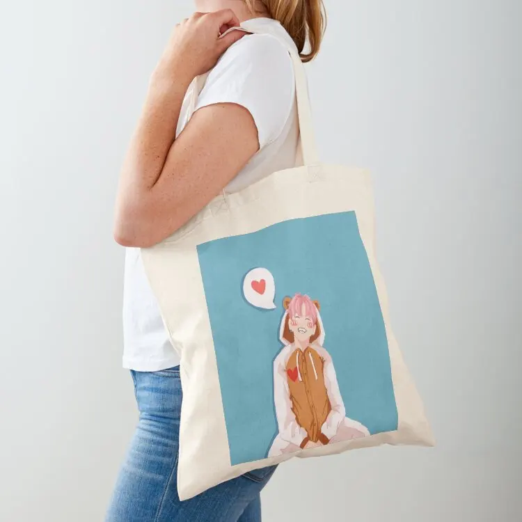 Monsta X Hamster Kihyun Tote Bag Woman shopper bag Canvas bag custom bags Customizable tote
