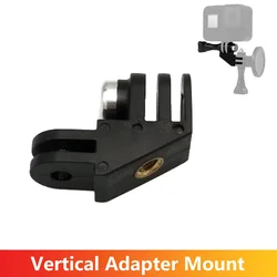 90° Vertical Adapter Tripod Mount for GoPro Hero 13 12 11 10 9 Insta360 SJCAM SJ4000 AKASO DJI OSMO Action Camera Accessories