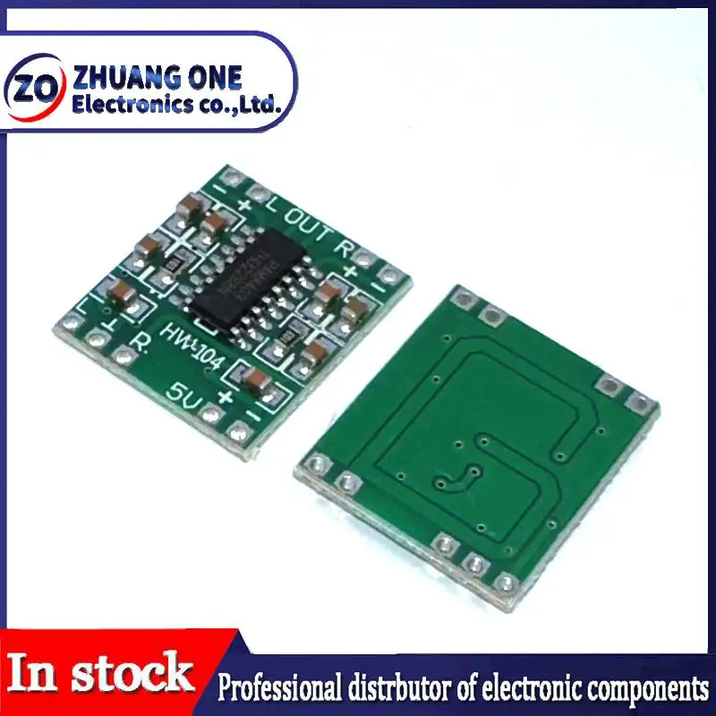 1/5/10PCS PAM8403 Super mini digital amplifier board 2 * 3W Class D digital amplifier board efficient 2.5 to 5V USB power supply