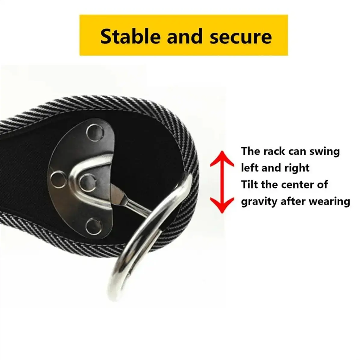 

A64Z!! Loop Tool Tool Belt Hook Heavy Duty Hammer Loop Tool Belt Accessories Belt Tool Holder Tool Belt Clip for Construction