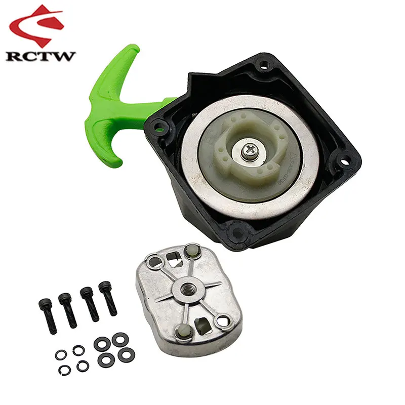 High Quality 45CC Engine Super Easy Pull Start with Starter Dial for 1/5 Hpi Rovan Km Baja Losi Mcd Gtb Rcmk FG Ddt Fid Rc Parts