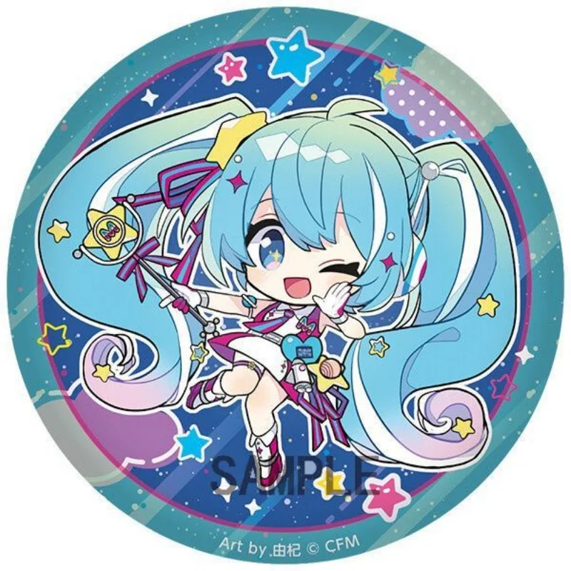 Hatsune Miku Badge Cartoon Anime periferiche carino spilla giapponese Kawaii fai da te Itbag accessori di abbigliamento regali da collezione nuovo