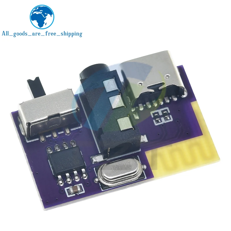 DC 3,5 V-5 V 5 W Bluetooth 5,4 Mono Verstärker Decoder Board MP3 Player TWS 3,5mm AUX Modul Empfänger TZT DIY Lautsprecher