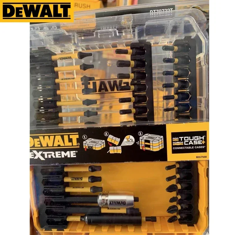 DEWALT DT70732T FLEXTORQ Screwdriver Bits Drill Set 37Pcs Screw Driving Set For Impact Driver Set Power tool Accessories
