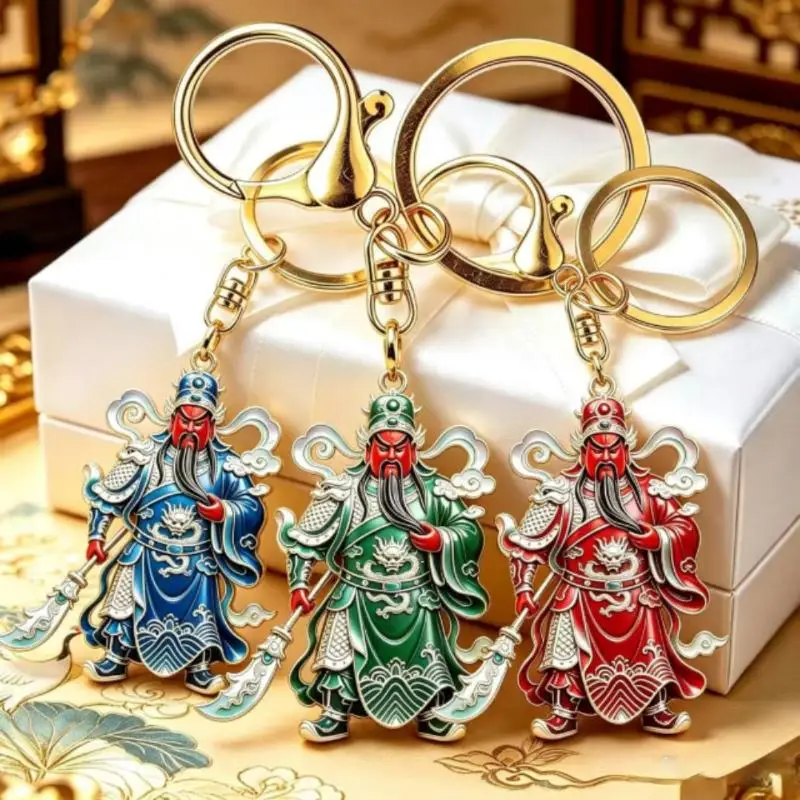 Emaille-Fuchs-Schlüsselanhänger, niedlicher Tieranhänger, Auto-Taschen-Rucksack-Hängeornament, modisches Accessoire – Detail 2