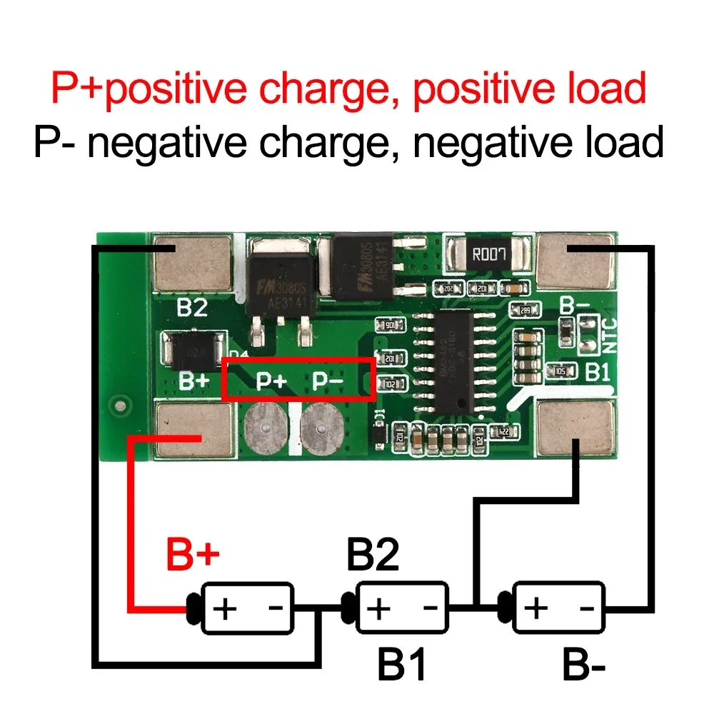 BMS 3S 7A 12V 18650 Li-ion Lithium Battery Charger Protection Board Overcharge Overdischarge Overcurrent ShortCircuit Protection