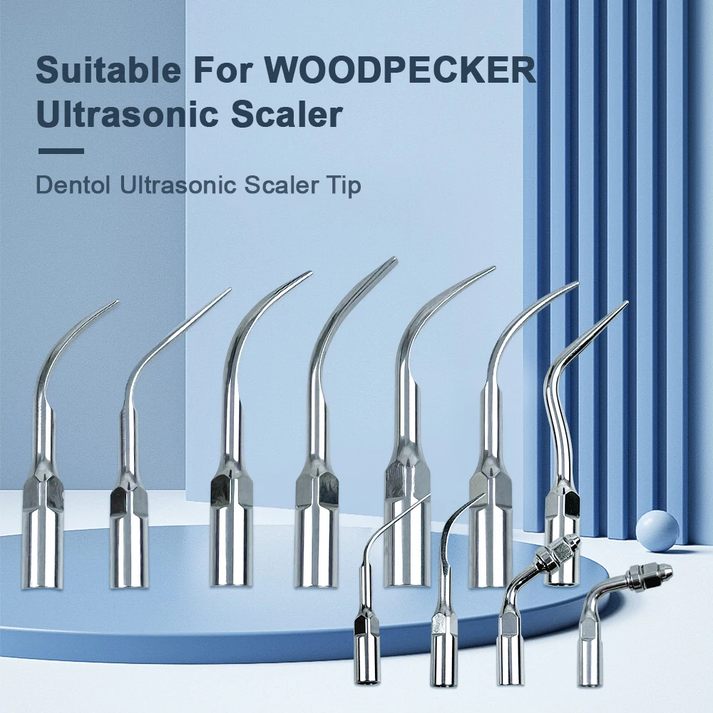 5Pcs/Pack Dental Ultrasonic Scaler Tip Scaling Periodontics Endodontics Suitable For EMS/Woodpecker/DTE Teeth Whitening Tools