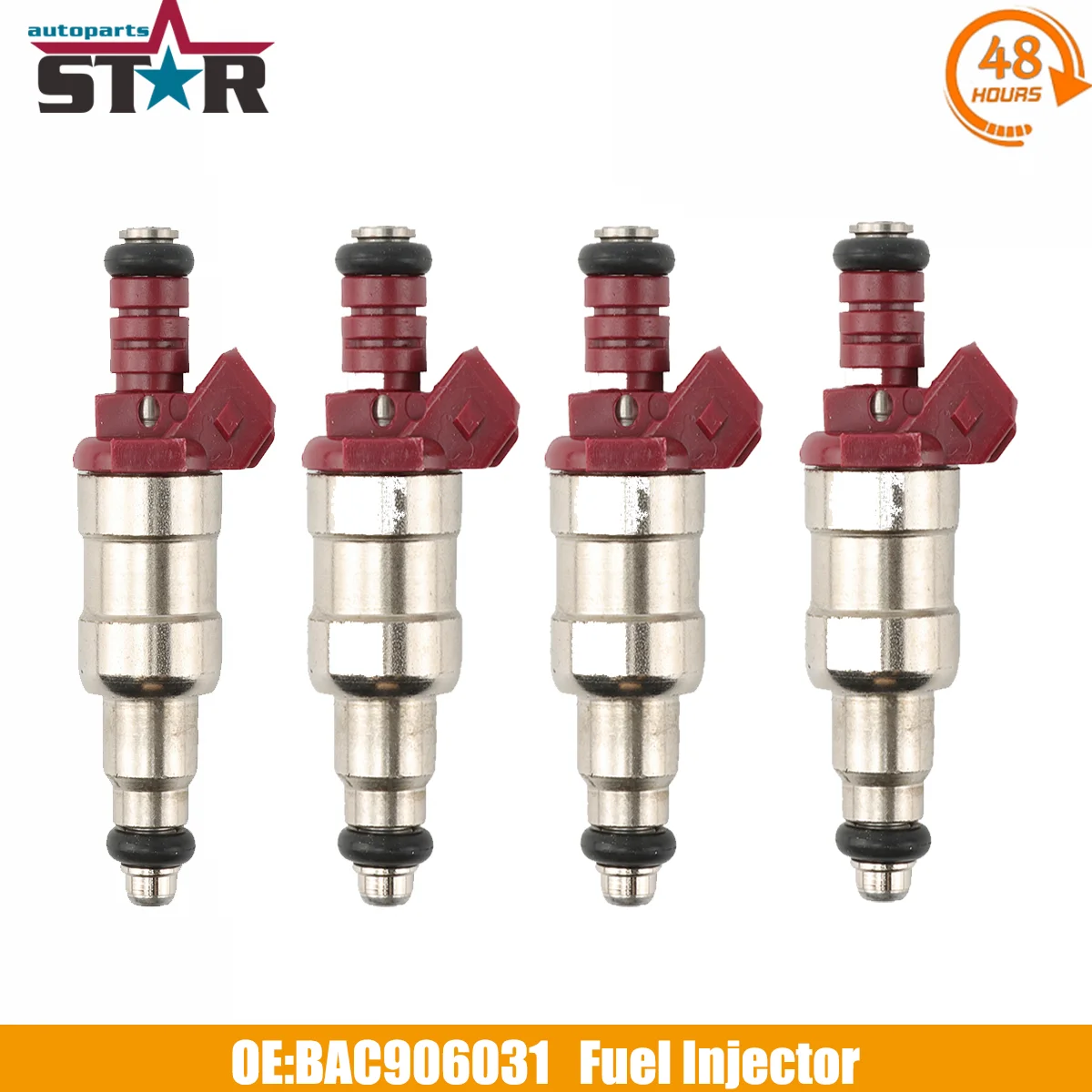 4 Uds BAC906031 inyector de combustible de alto rendimiento para Volkswagen Golf 91-97 1H1 1.8L para Volkswagen GOLF JETTA 2.0L