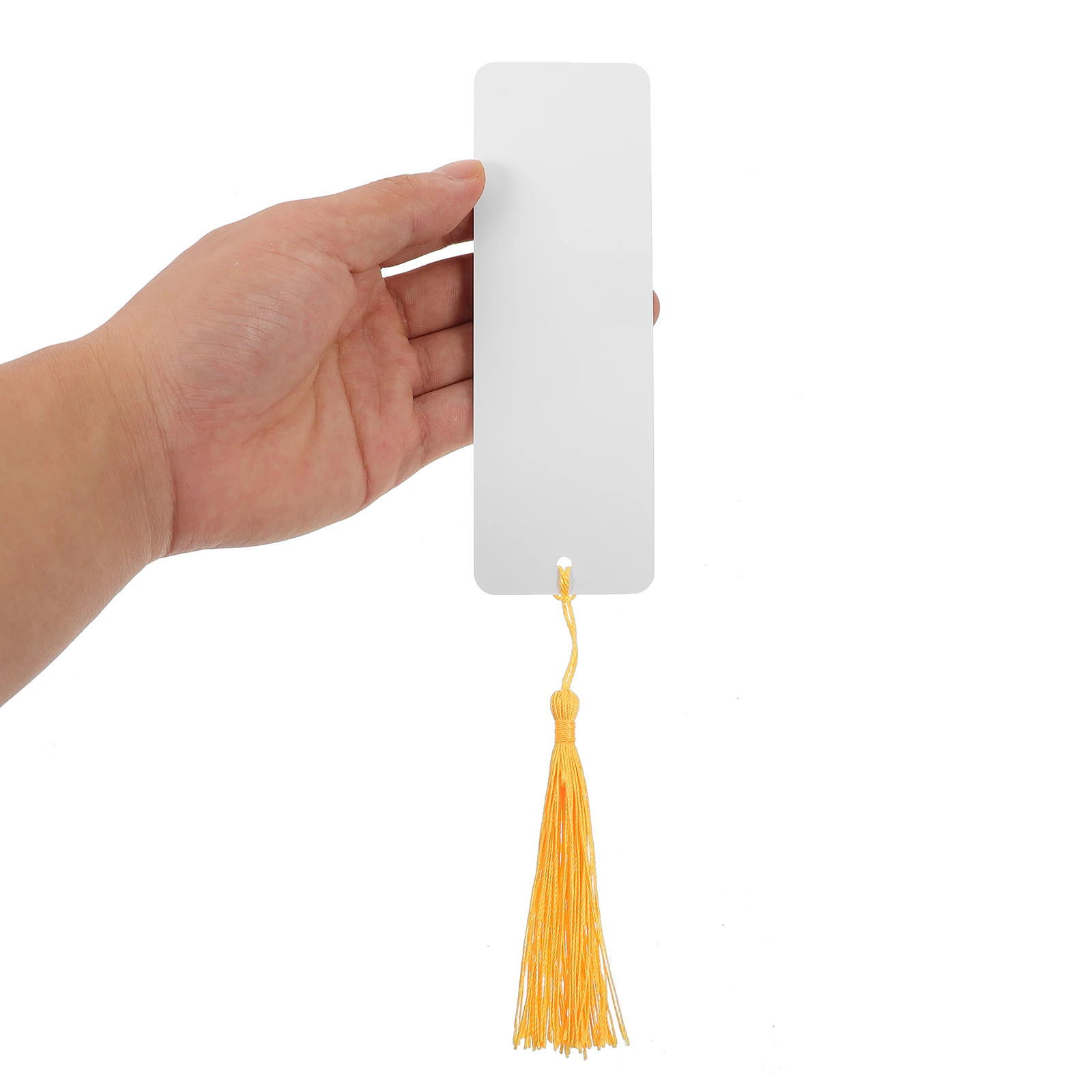 

24pcs Bookmarks White Cardstock Tassel Decorative Keepsakes for Students Writers Crestive Bookmark Readers Gifts