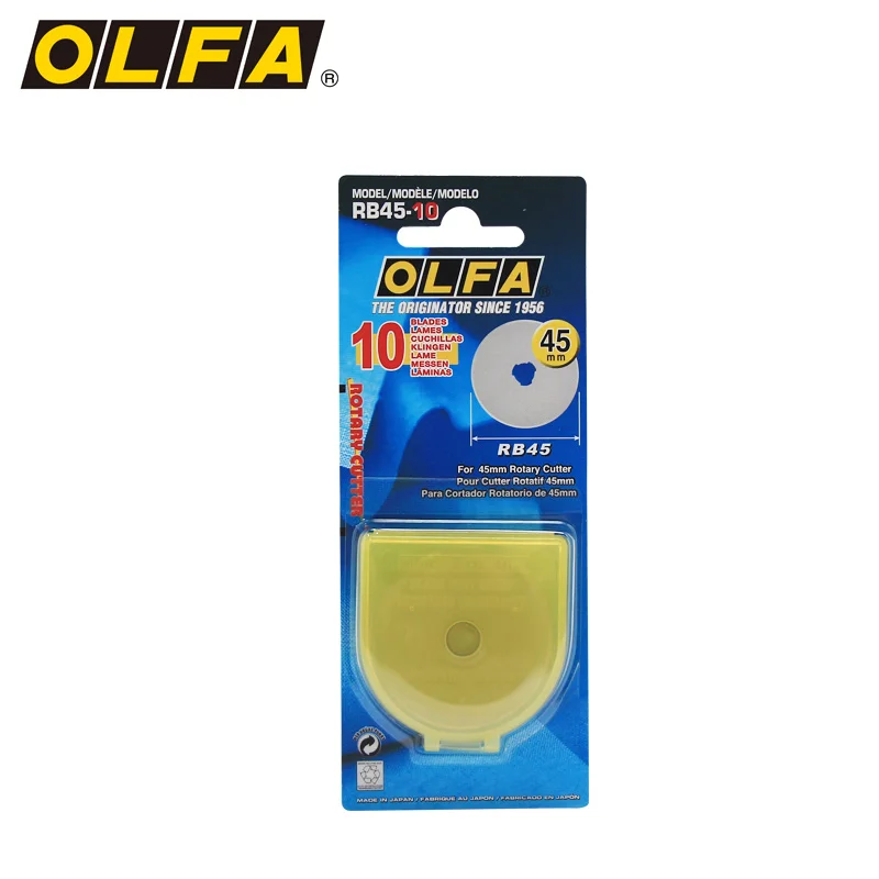 Japan Olfa RB45-10 rotary cutter Blade 45mm Diameter Circular   Original professionnel knife  Hob Blade