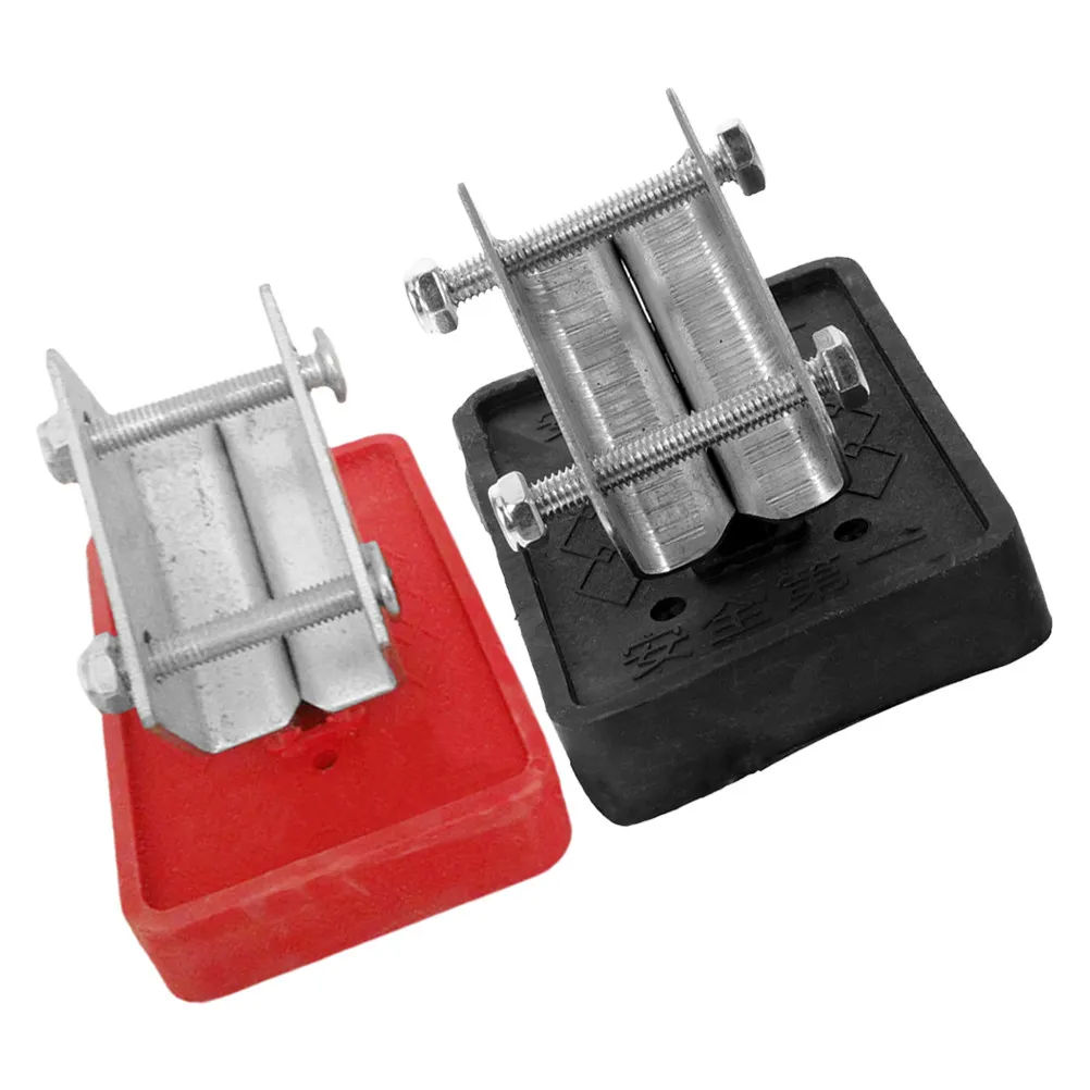 

2 шт. утолщенных противоскользящих накладок-стабилизаторов для ножек двухсторонних секционных лестниц, надежные защитные чехлы для ножек лестниц