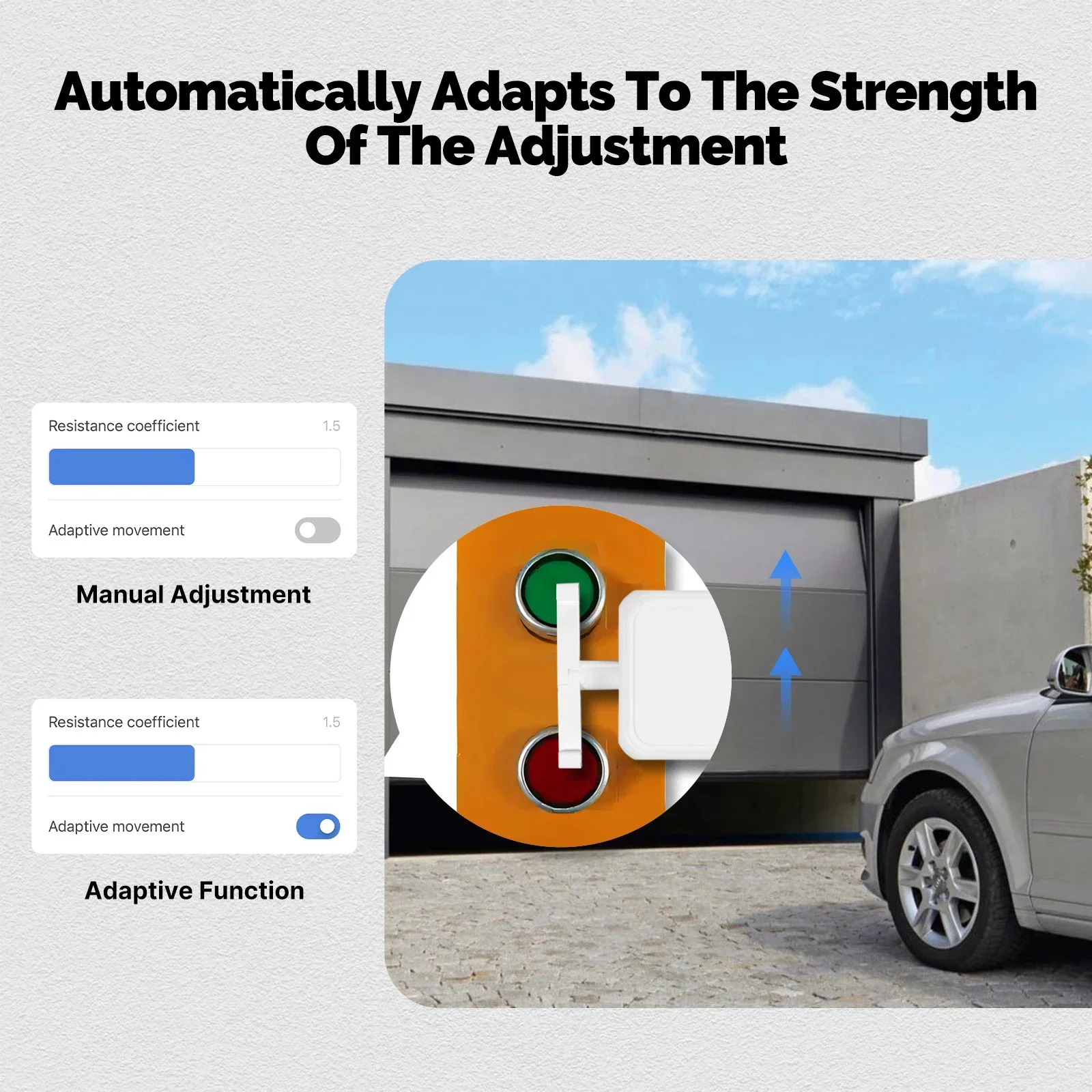 MOES Tuya Smart Bluetooth Finger Robot Warp Switch Button Key Smart Life App with Voice Control via Alexa, Google Assistant