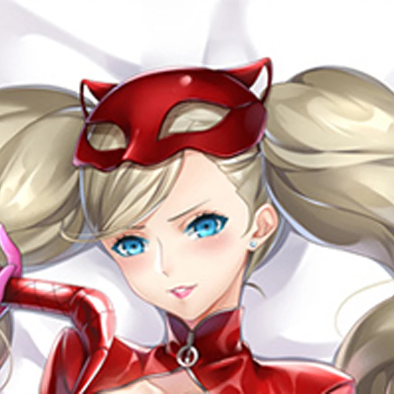 

Dakimakura Anime Pillow Cover Ann Takamaki Double Sided Print 2Way Cushion Cover Xmas Gifts