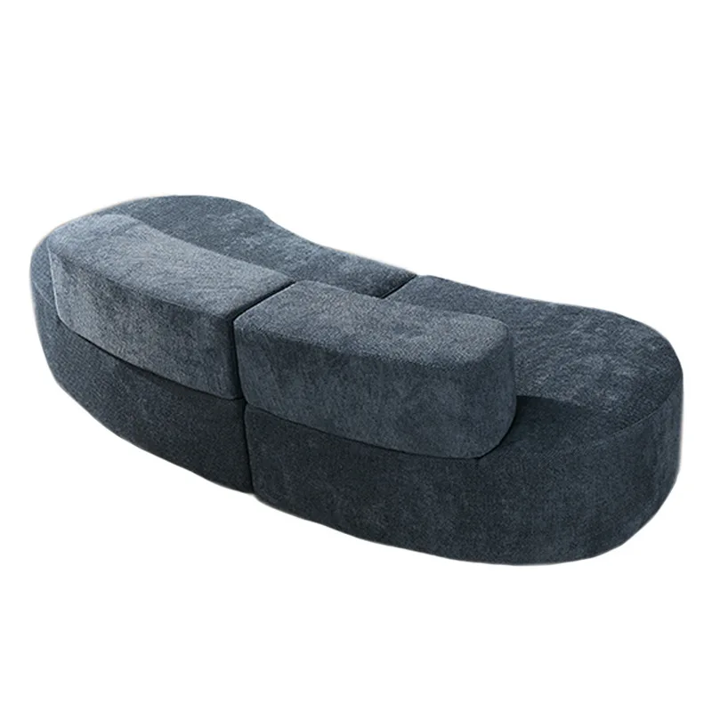Compression sofa bed 2-in-1 vacuum packaging double foldable sofa bed modern simple living room furniture set