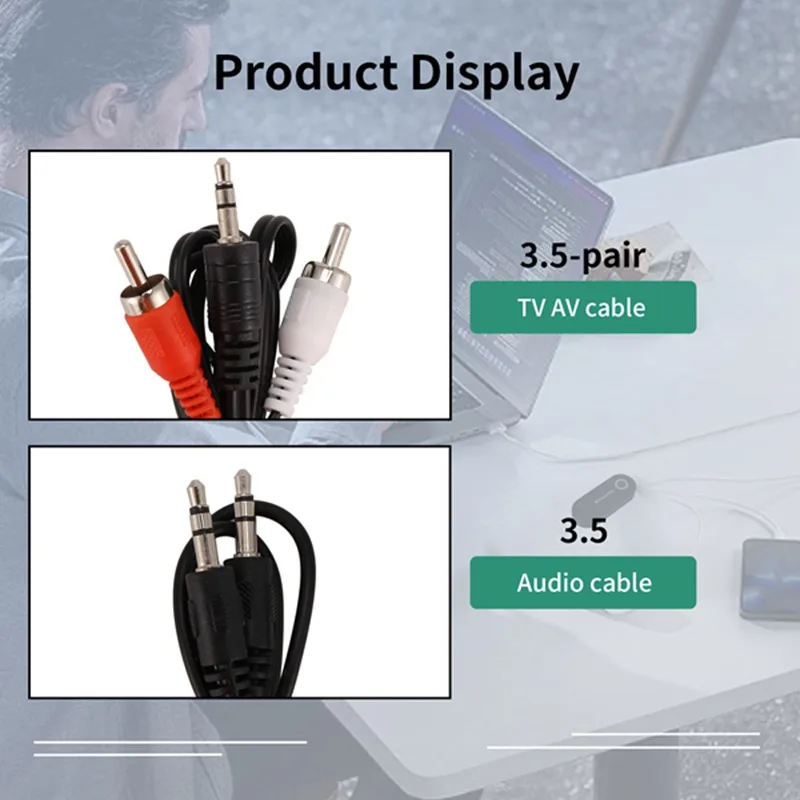 Najwyżej oceniany adapter bezprzewodowy audio Bluetooth nadajnik odbiornik do PC/TV/auta