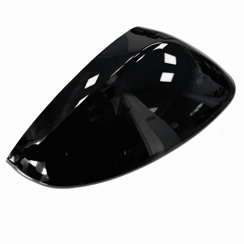 

For 2008 208 Opel Corsa 2019-2025 Car Exterior Case Trim Replacement Rearview Side Mirror Cover Wing Cap Glossy Black