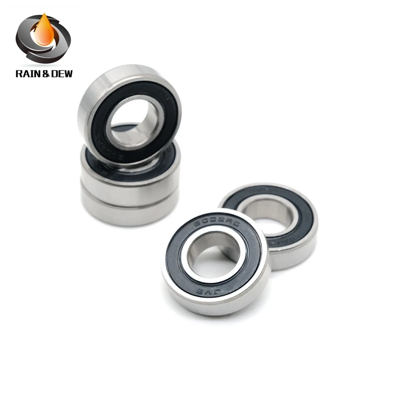 

6 Pcs 696RS Bearing 6X15X5 mm ABEC-7 Miniature 696-2RS Ball Bearings High quality RS 696 2RS With Blue Sealed R-1560DD