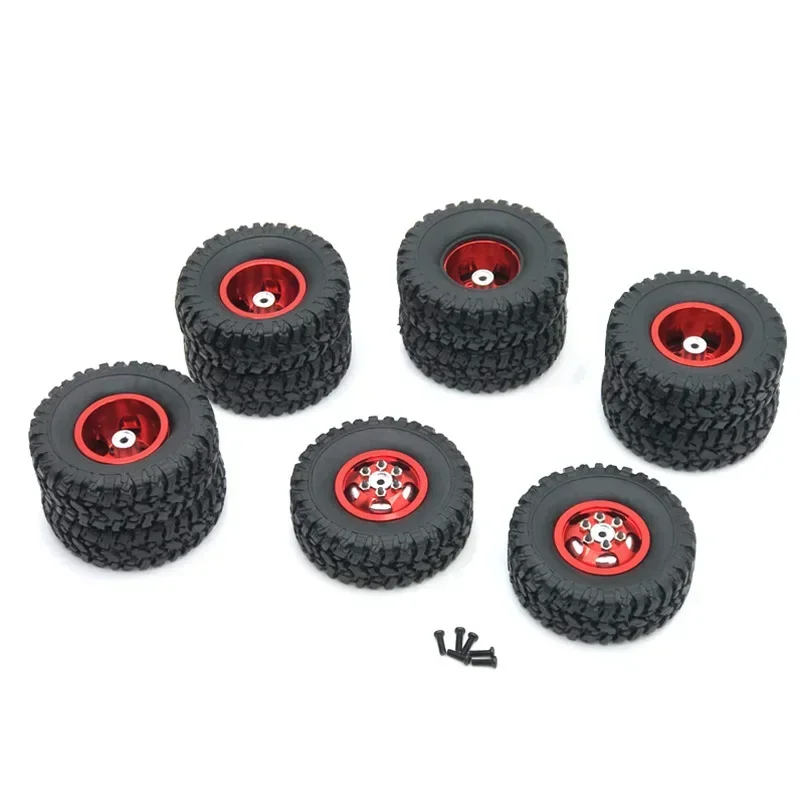 Metal Upgrade Modified Wheels/rear Double Wheel Wheels For WPL B16 B36 Military Card Ural Remote Control Car