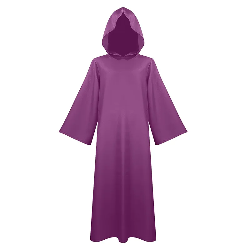 زي الهالوين التأثيري ذو اللون النقي للرجال الوطنيين القديم، رداء أداء الرقص الشبابي للخريف، قطع مستقيمة عادية... #4