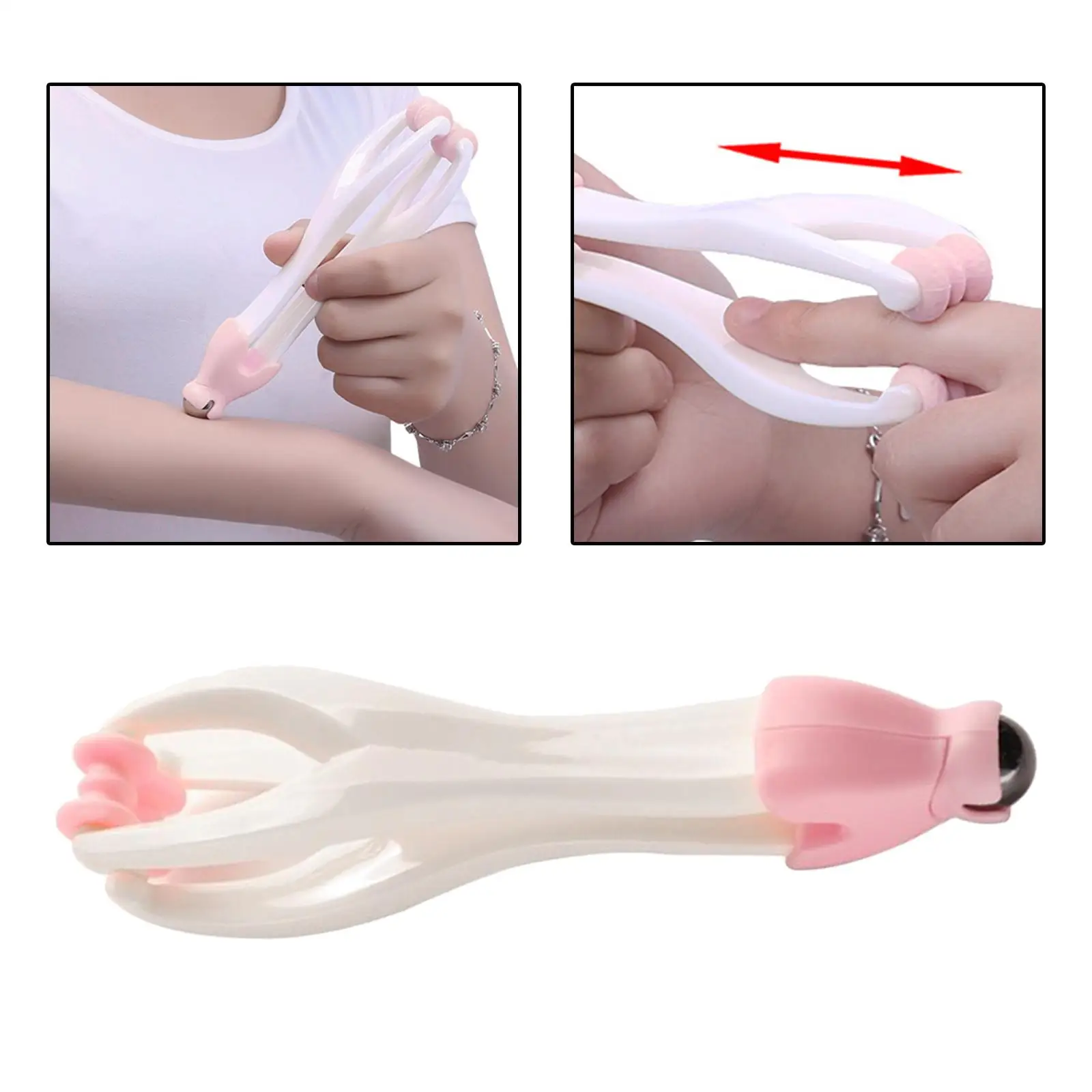 Finger Massager Roller Plastic Hand Joint Roller for Arthritis Office Worker