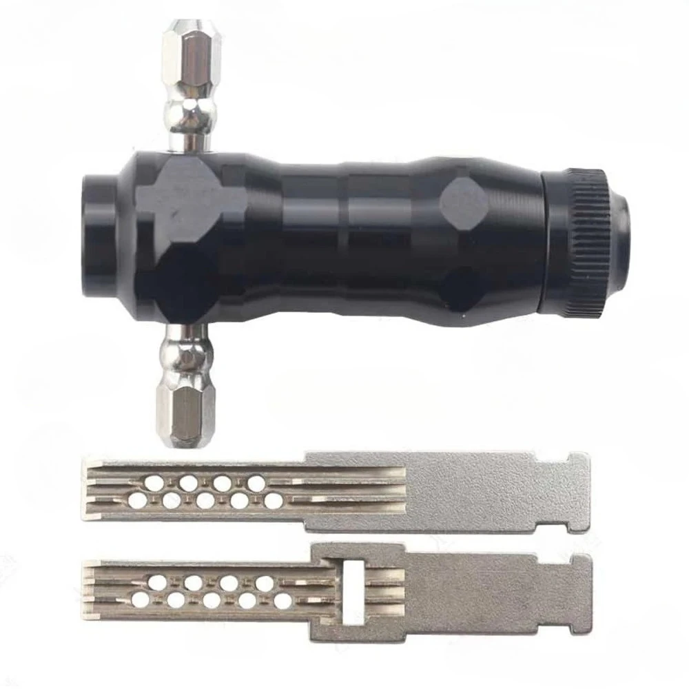 1 Set For Extreme Storm-Buyang Flat Punching Locksmith Tool Repair Accessories For Opening Lock Stainless Steel