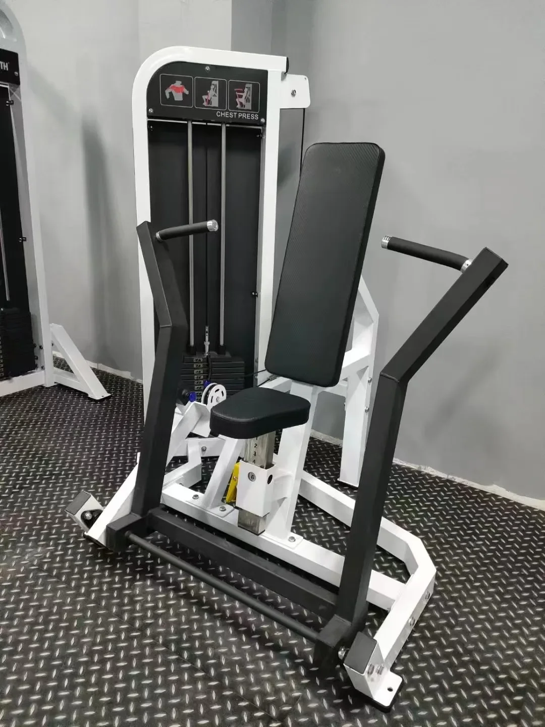 Shoulder Press Seated Chest Press YG Fitness YG-8002  commercial gym equipment pin loaded Dual functional