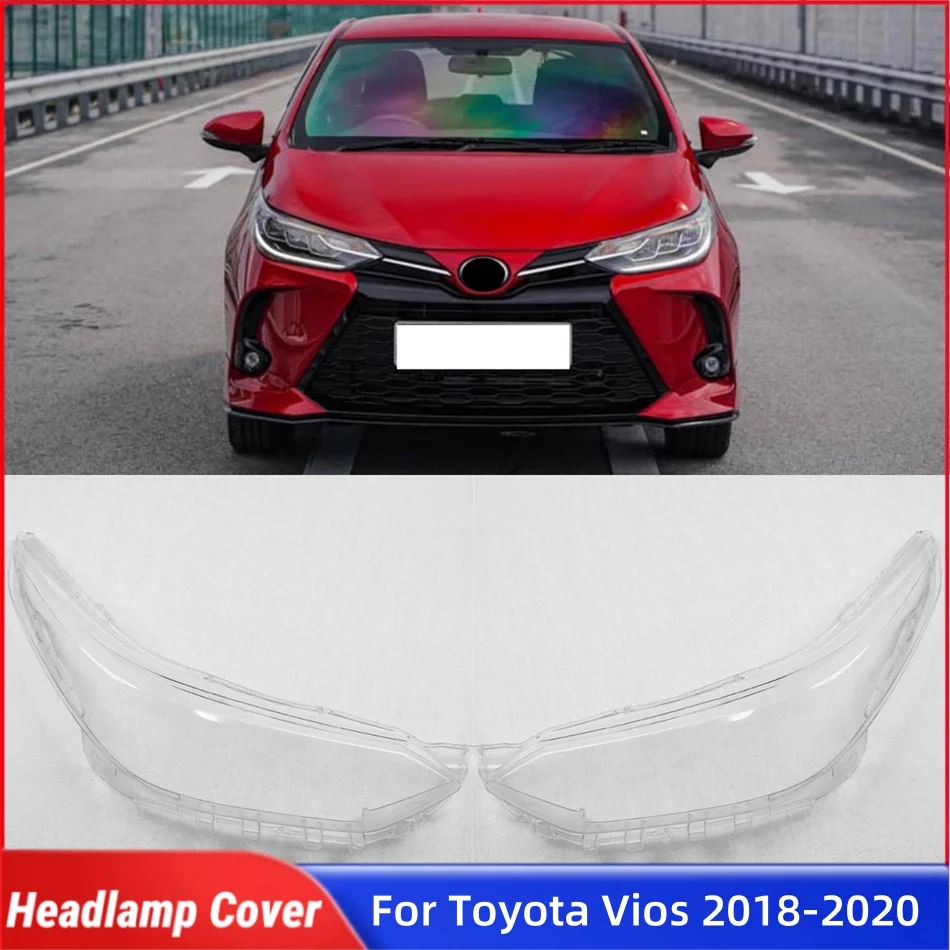

Для Toyota Vios 2018 2019 2020 автомобильные фары, абажуры, абажур, абажур для передней фары автомобиля, крышка объектива, корпус