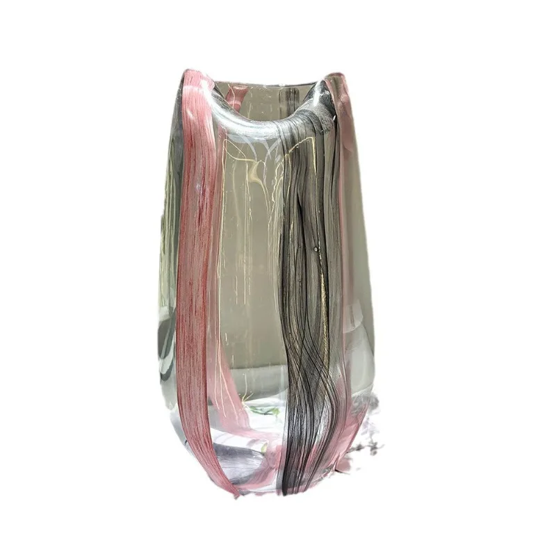 

Simple modern fashion handmade glazed vase office art ornament living room model room flower arrangement desktop decoration