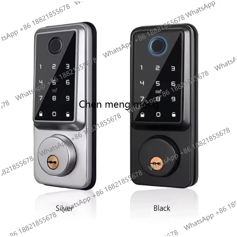 

Smart deadbolt lockTuya Wifi/TTLock Application Biometric Digital Keyboard Fingerprint Door Sensor