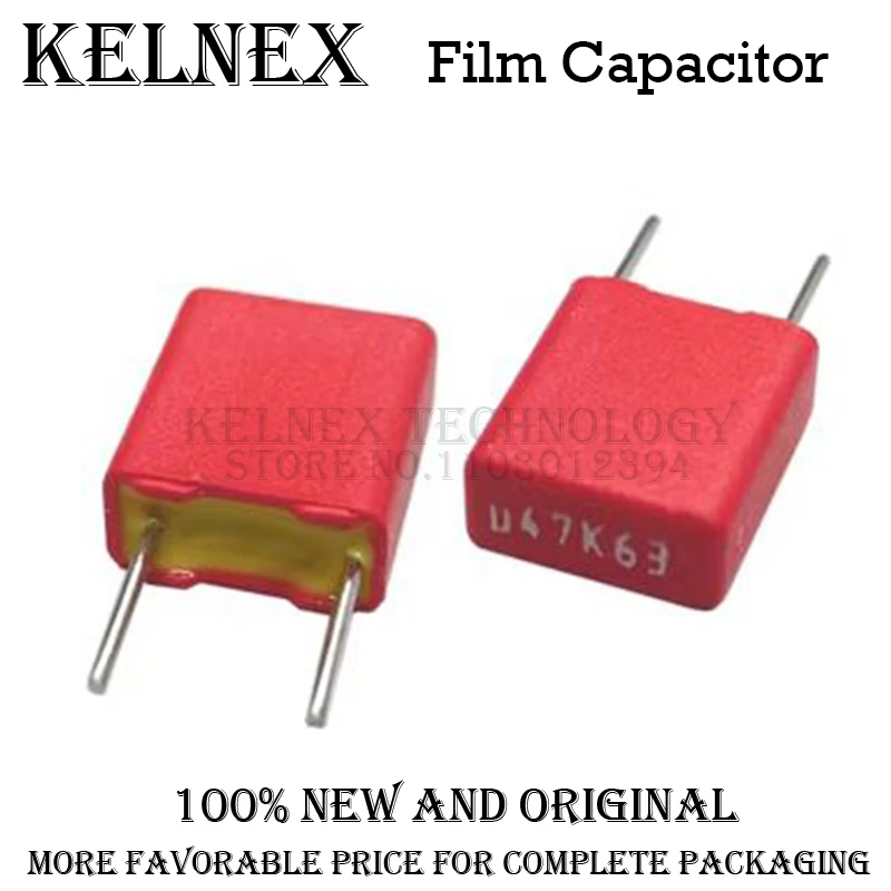 2PCS WIMA RED MKS2 5MM Film Capacitor Hi-Fi Audio 0.1UF 1NF 0.01UF 1UF 1.5UF 10UF 22NF 2200PF 0.22UF 2.2UF 50V 63V 100V 250V P5