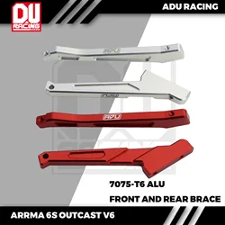ADU Racing CENTER BRACE CNC 7075-T6 ALUMINUM FOR ARRMA 6S OUTCAST and typhon