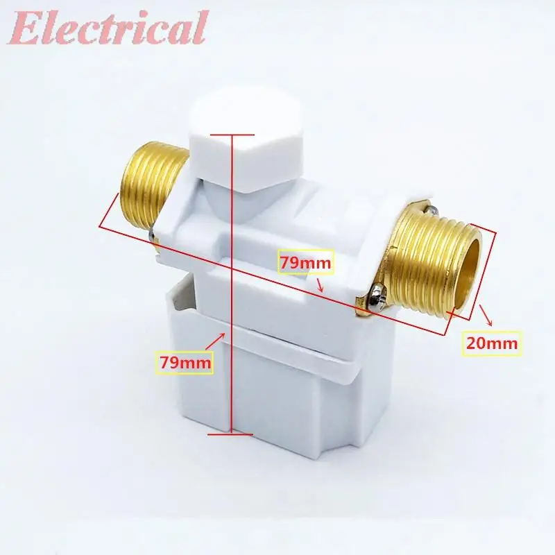 1pc Solar Solenoid Valve 1/2