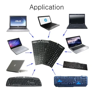 Tastaturaufkleber für tragbare PC, Standardkartenlayout, Cover, Russisch, Englisch, Französisch, Spanisch, Ukraine, Arabisch, Portugiesisch 8 Hauptverkauf MacBook Portugiesische Tastaturabdeckung - №6