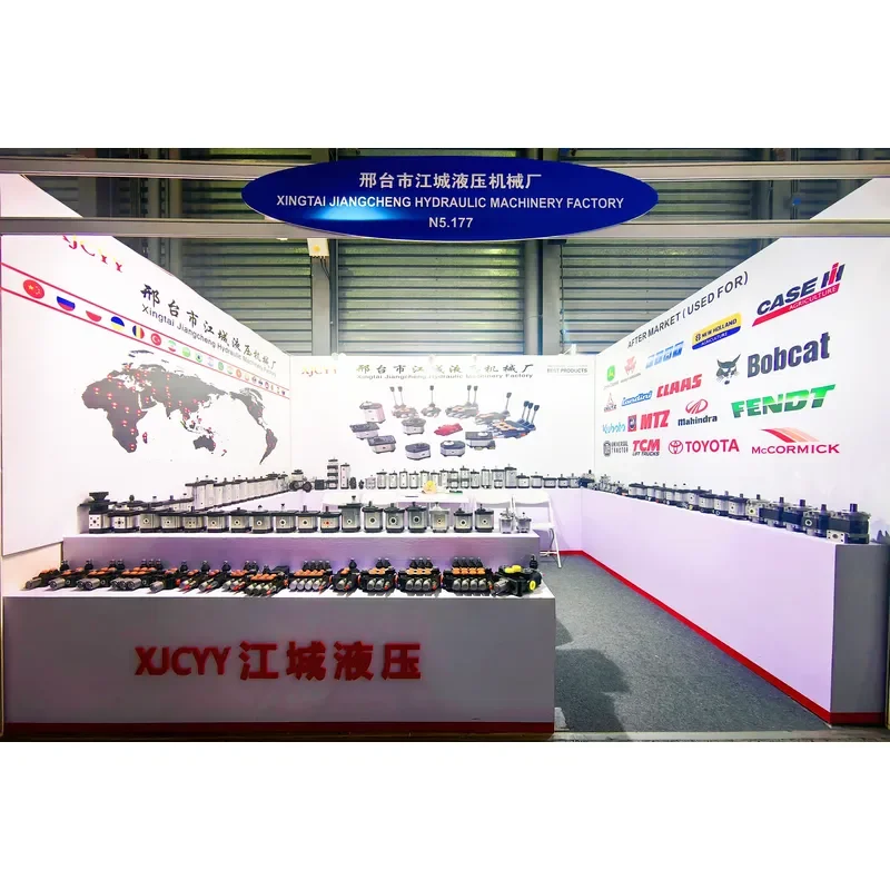 XJCYY GD5-20-12H16FFL-20 Hydraulic Gear Pump For Ceres Tractor 346 4-30cc Displacement Class 2 250 bar High Pressure Unit