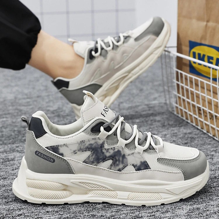 Spring Fashion Air-cushion Running Shoes for Men High Quality Mesh Breathable Sneakers Tennis Training Shoe Casual Walking Shoes