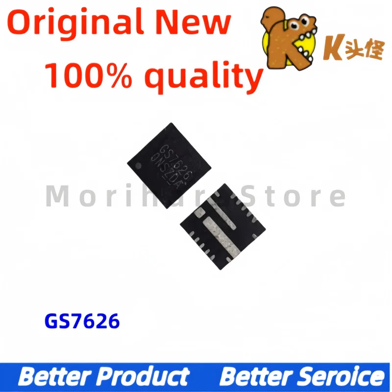 

5 шт./новый оригинальный GS7626 7626 QFN