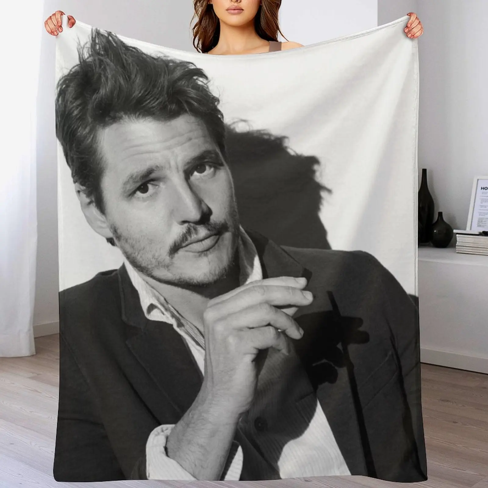 

Pedro Pascal Throw Blanket Modern Design Soft Blanket for Home Decor